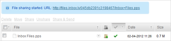 Extended version of Inbox Files and the summary of other improvements