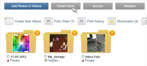 Inbox Foto: alternative methods for photo upload – archives, FTP and e-mail