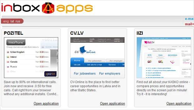 Inbox Apps: added a new application – IIZI