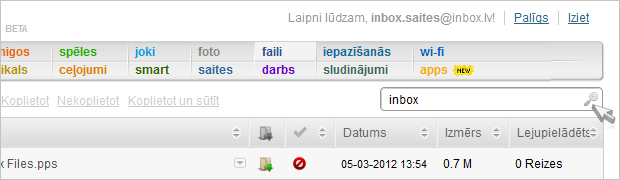 Jaunums Inbox Mail & Files pakalpojumā: pievienojiet failus e-pastam kā saites