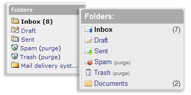 New version of Inbox Mail – major changes in main pages design