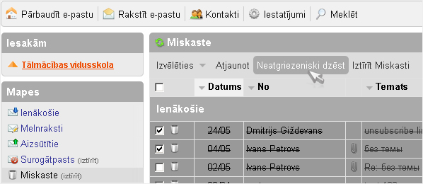 Inbox Mobile: ir pieejama natīvā aplikācija Android operētājsistēmas versijai 4.0 un jaunākām