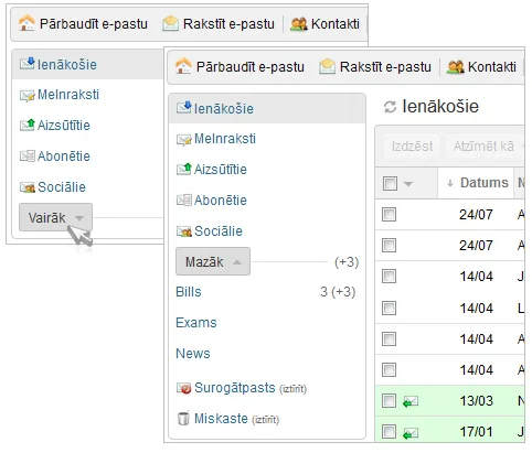 Inbox Mail: rudens relīzes apskats