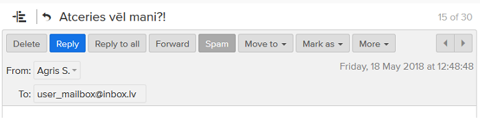 Additional features of the Inbox.lv email. Security and Mobility!