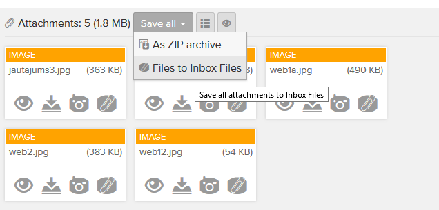 Additional features of the Inbox.lv email. Security and Mobility!