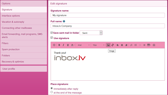 Inbox.lv pasta papildu iespēju apskats. Personalizēšana, ērtības un ātrums!