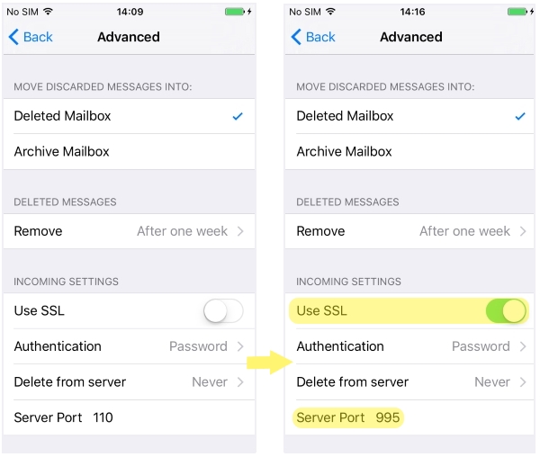 Choose security in your work with mail via POP3!
