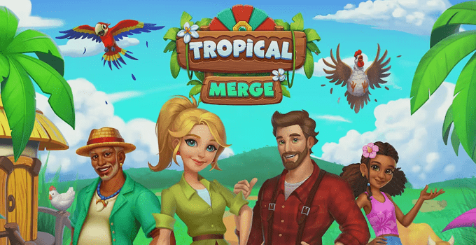 Jauns spēļu hits – Tropical Merge